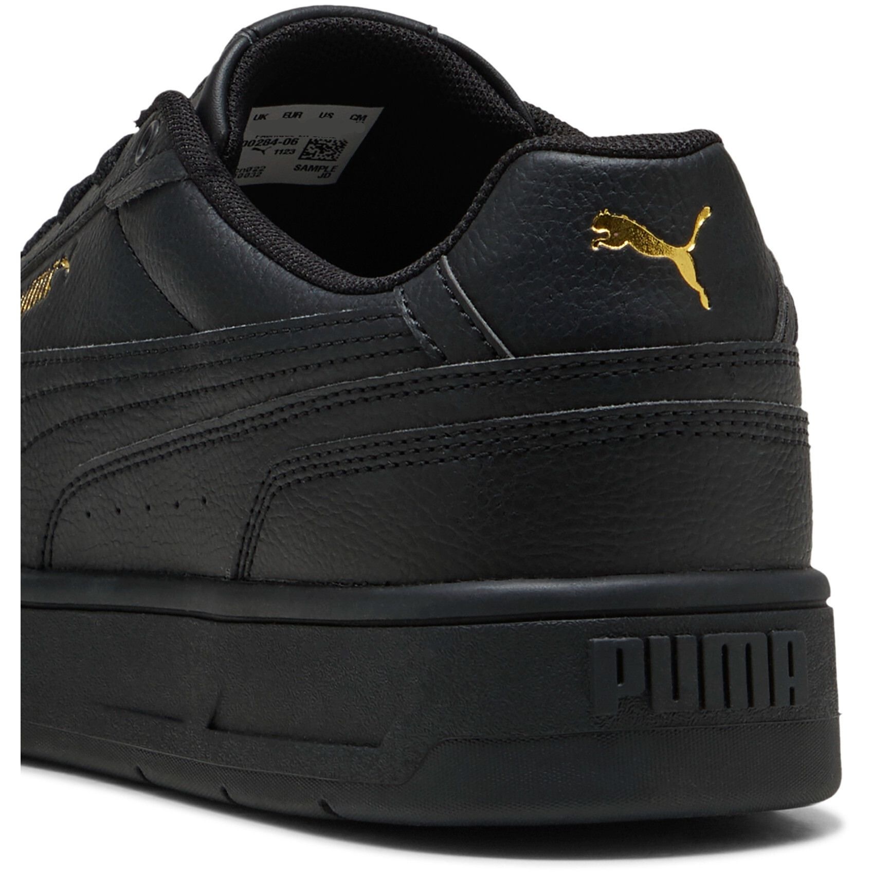 Кеди чоловічі Puma Court Classico 400284-06 41 (7.5 UK) чорніфото5
