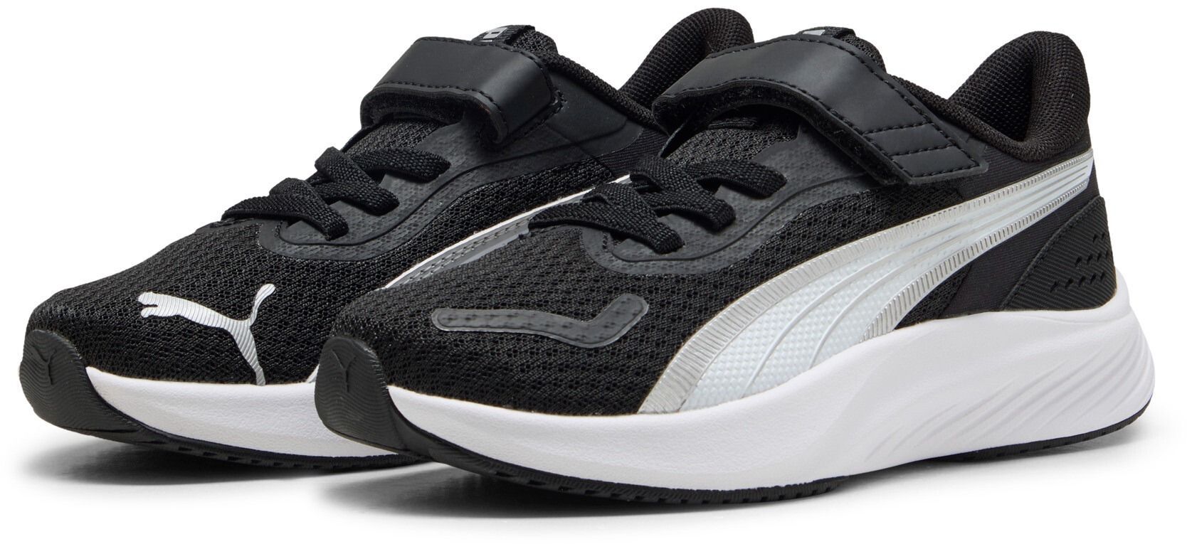 Кросівки для хлопчиків Puma Pounce Lite AC+ PS 311650-01 33 (1 UK) чорно-біліфото3