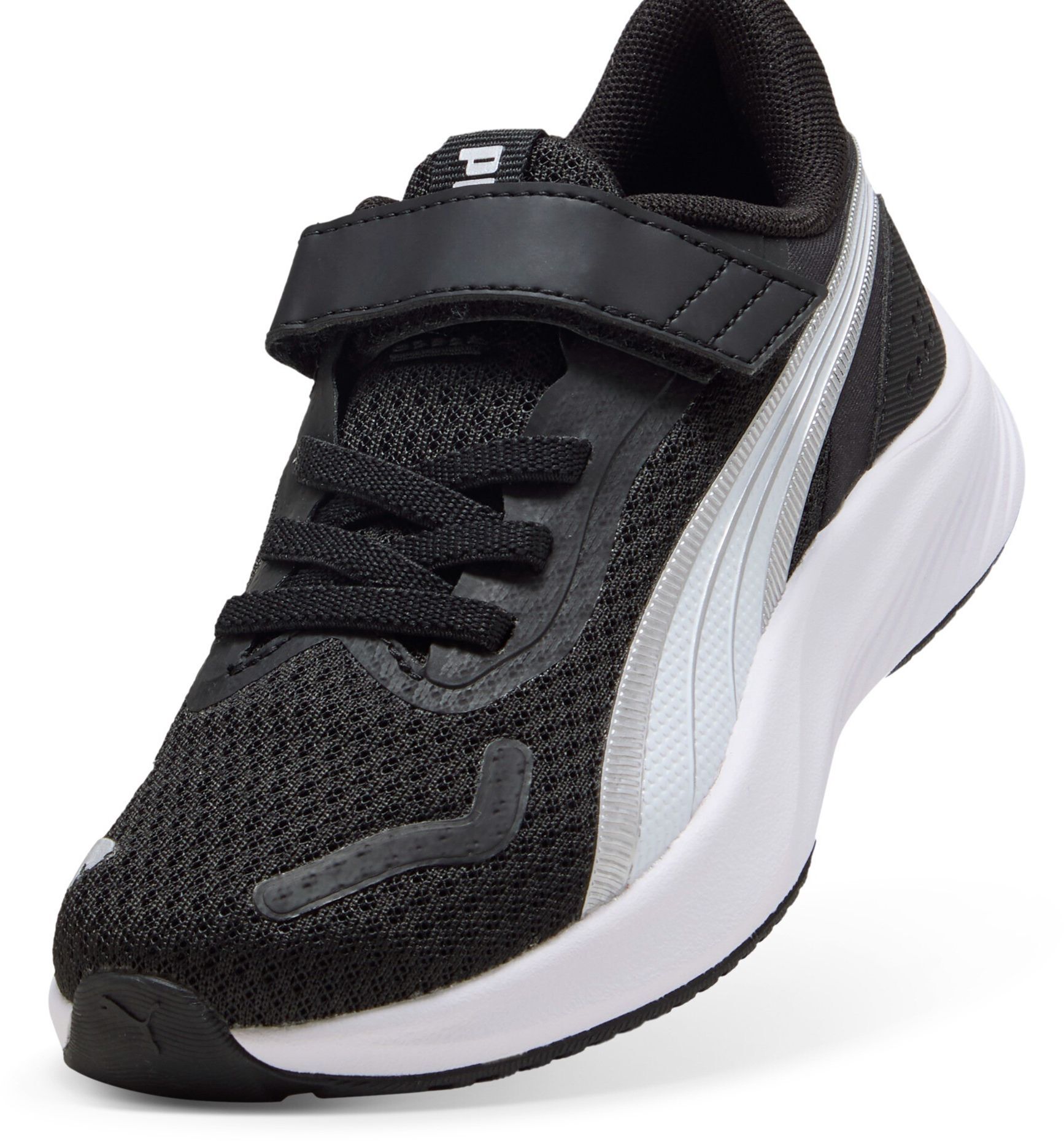 Кросівки для хлопчиків Puma Pounce Lite AC+ PS 311650-01 33 (1 UK) чорно-біліфото4