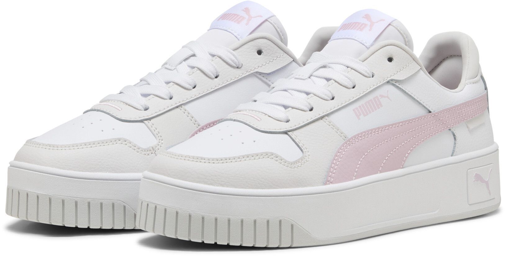 Кеды женские Puma Carina Street 389390-46 37 (4 UK) белые фото 4