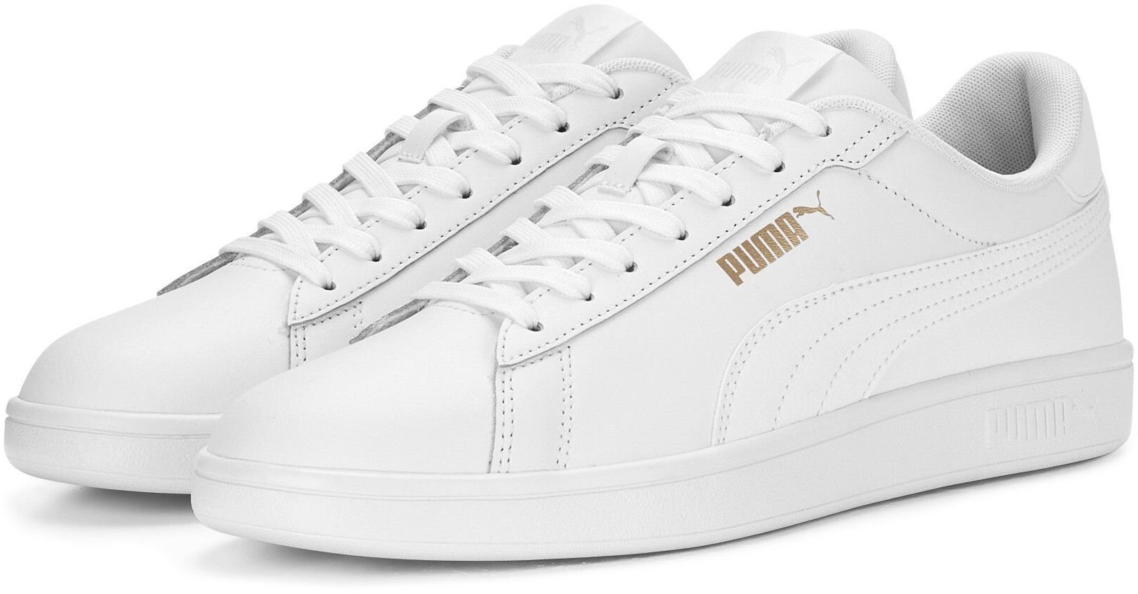 Кеды Puma Smash 3.0 L 390987-01 36 (3.5 UK) белые фото 3
