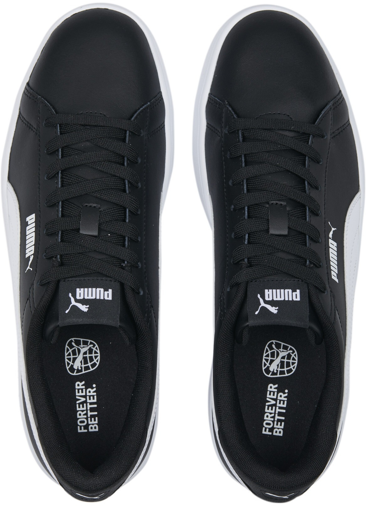 Кеды мужские Puma Smash 3.0 L 390987-04 41 (7.5 UK) черные фото 4