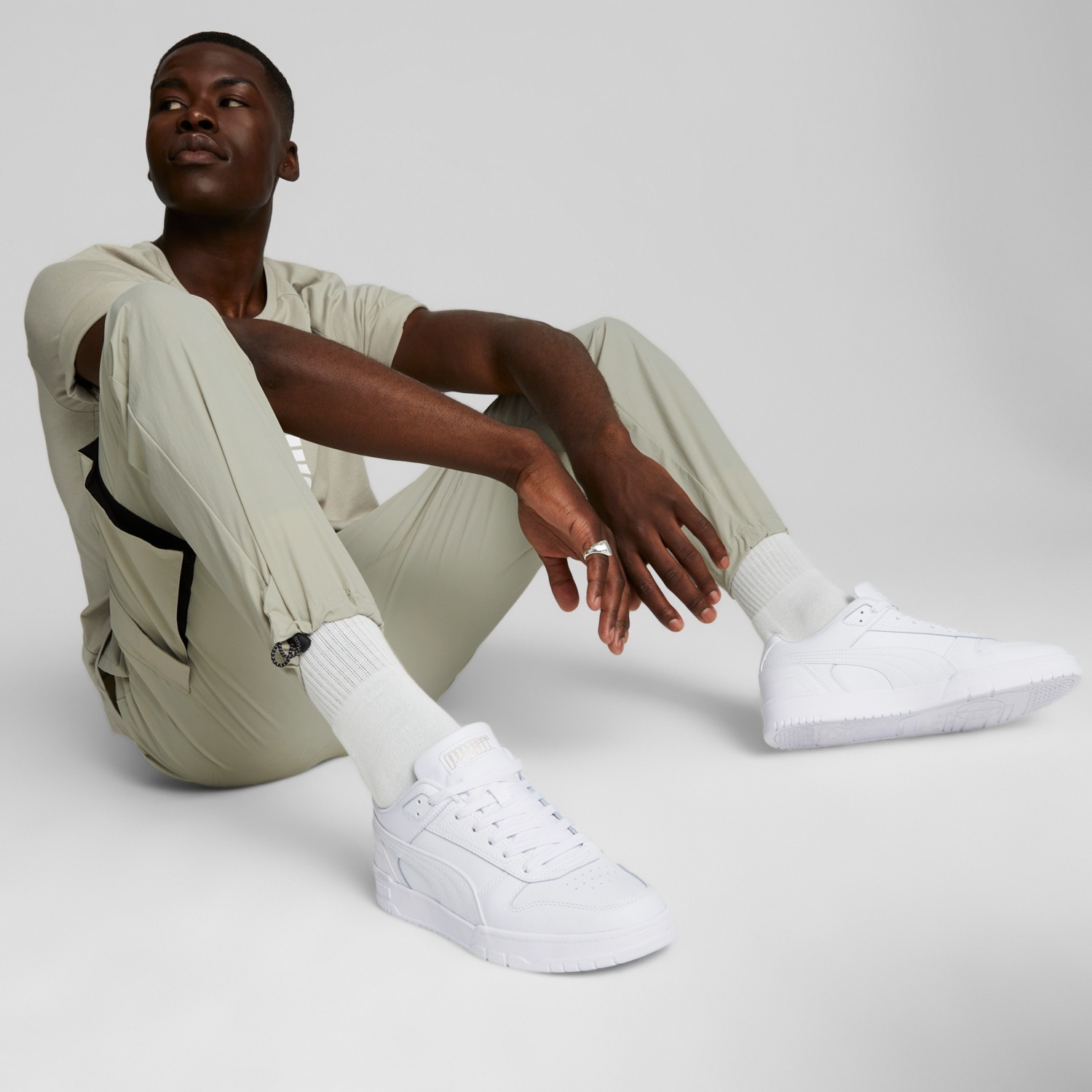 Кеды мужские Puma RBD Game Low 386373-02 44.5 (10 UK) белые фото 9