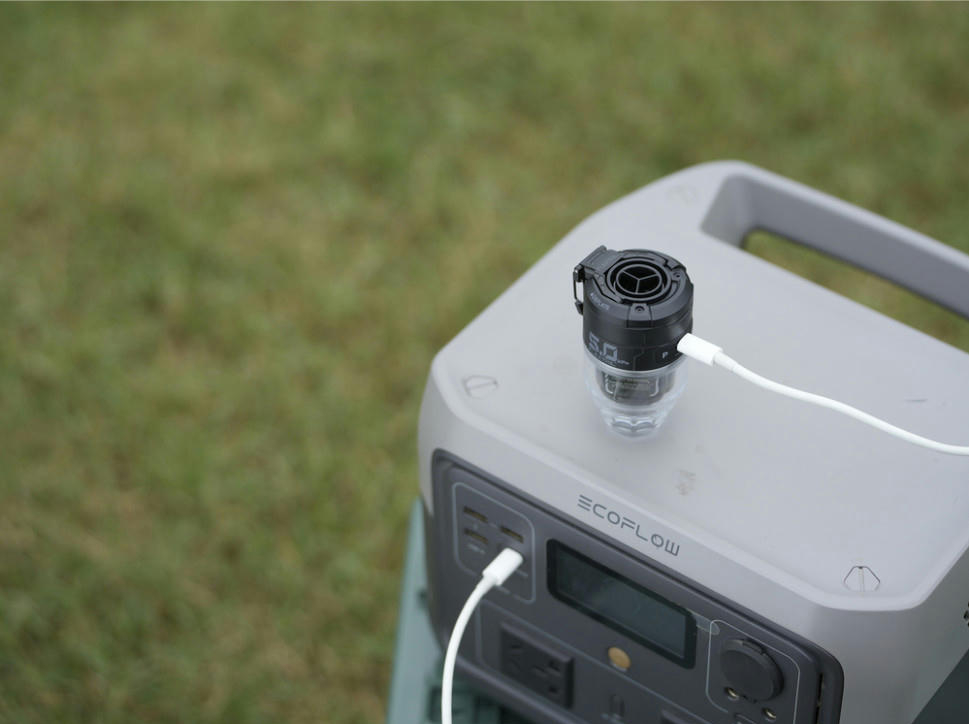 Насос-ліхтар кемпінговий Flextail Max Pump 3 білийфото8