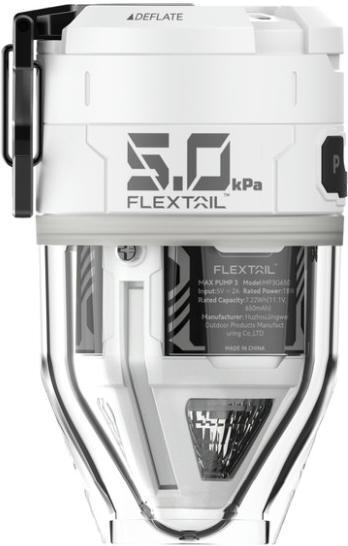 Насос-ліхтар кемпінговий Flextail Max Pump 3 білийфото2
