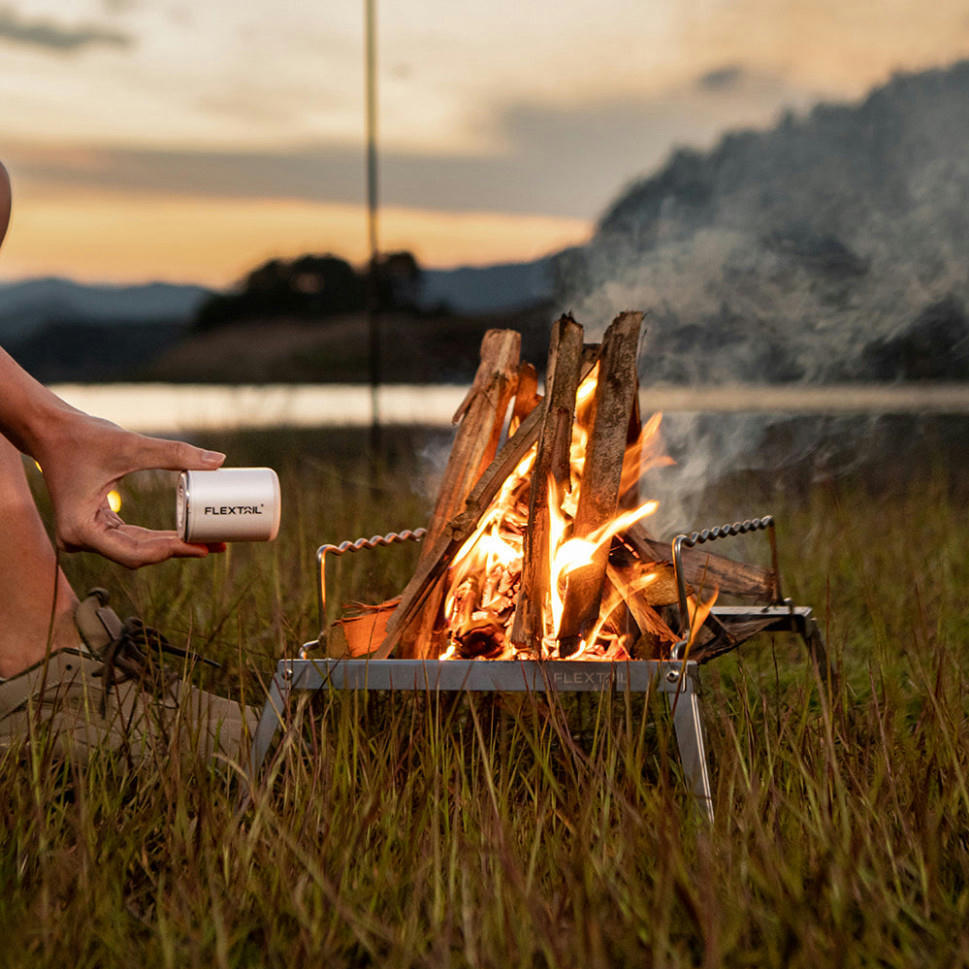 Насос-ліхтар кемпінговий Flextail Tiny Pump 2X, білийфото6