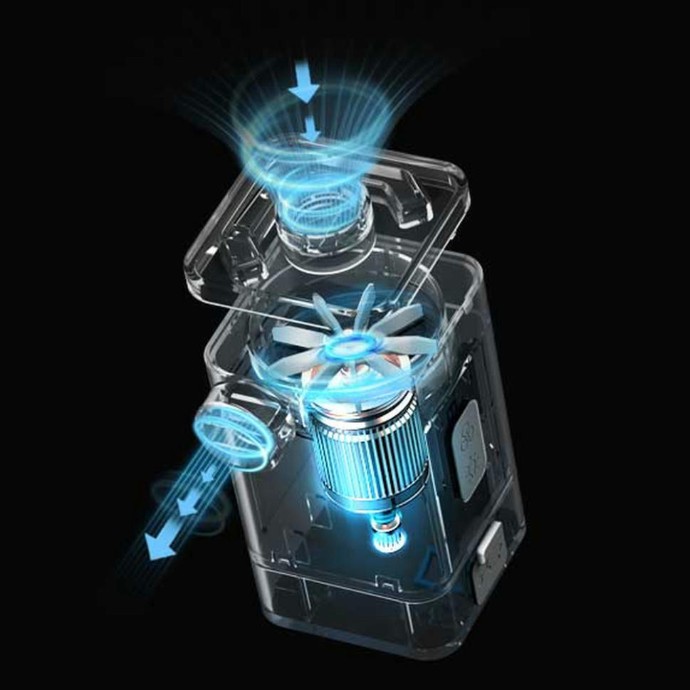 Насос-фонарь-powerbank кемпинговый Flextail Max Pump 2 Plus оранжевый фото 2