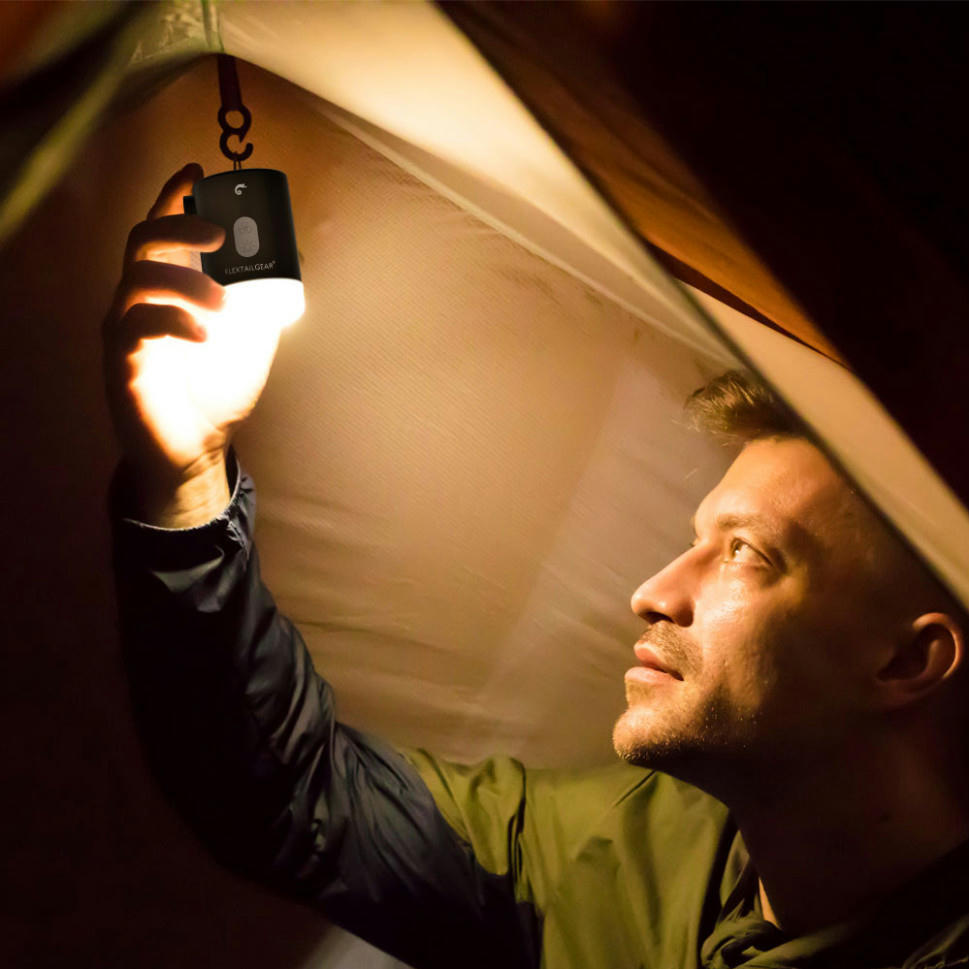 Насос-фонарь-powerbank кемпинговый Flextail Max Pump 2 Pro белый фото 4