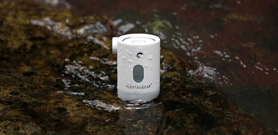 Насос-фонарь-powerbank кемпинговый Flextail Max Pump 2 Pro белый фото 5