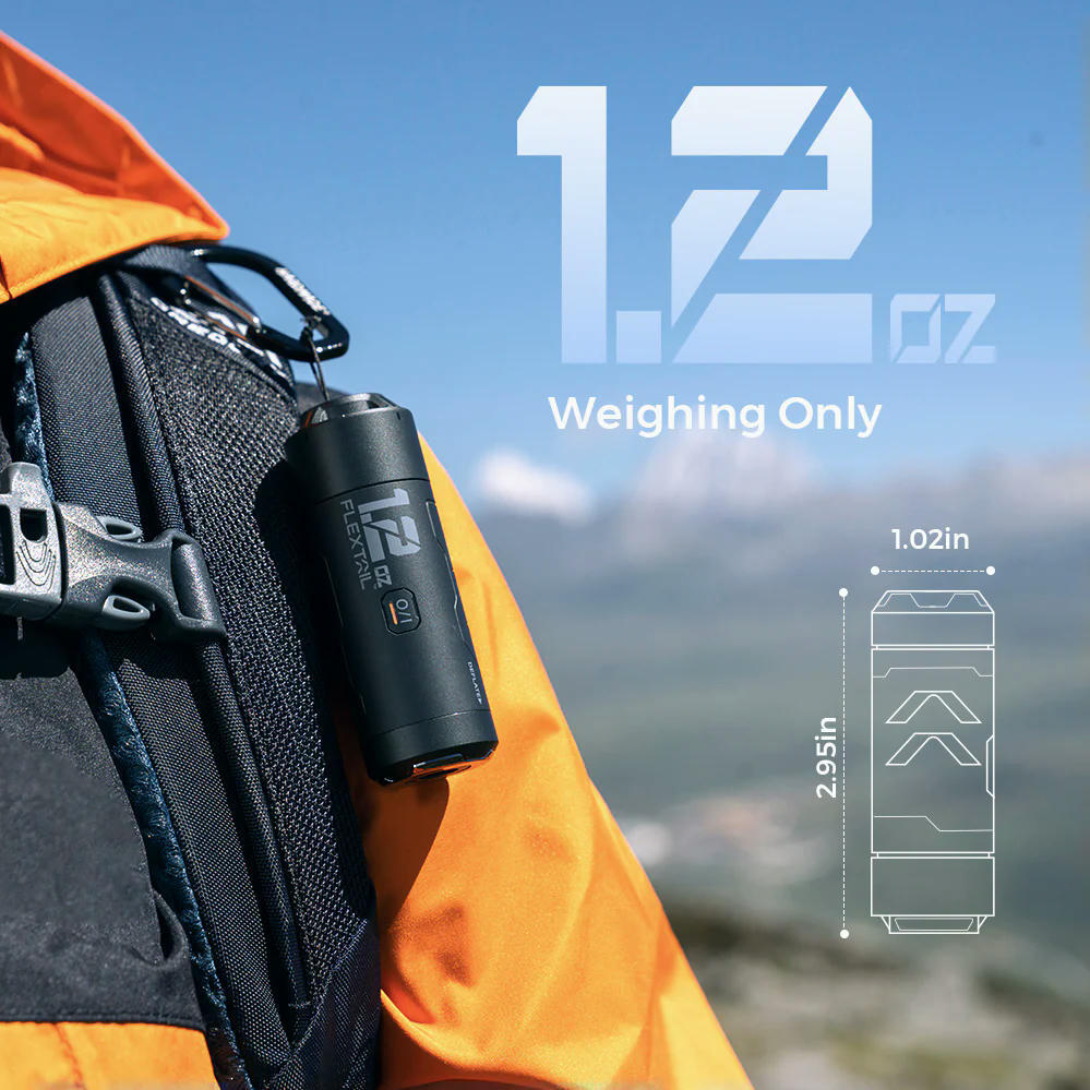 Портативный мини-насос Flextail Zero Pump черный фото 6