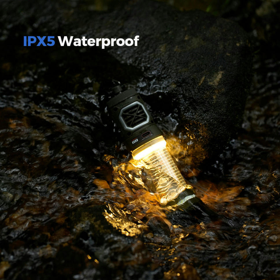 Фумігатор-ліхтар кемпінговий Flextail Tiny Repel S, зеленийфото7