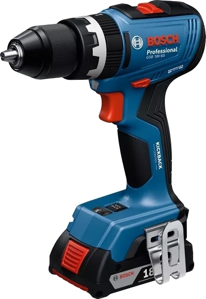 Шурупокрут-дриль акумуляторний Bosch GSB 18V-65 18В (0.601.9N3.100)фото2