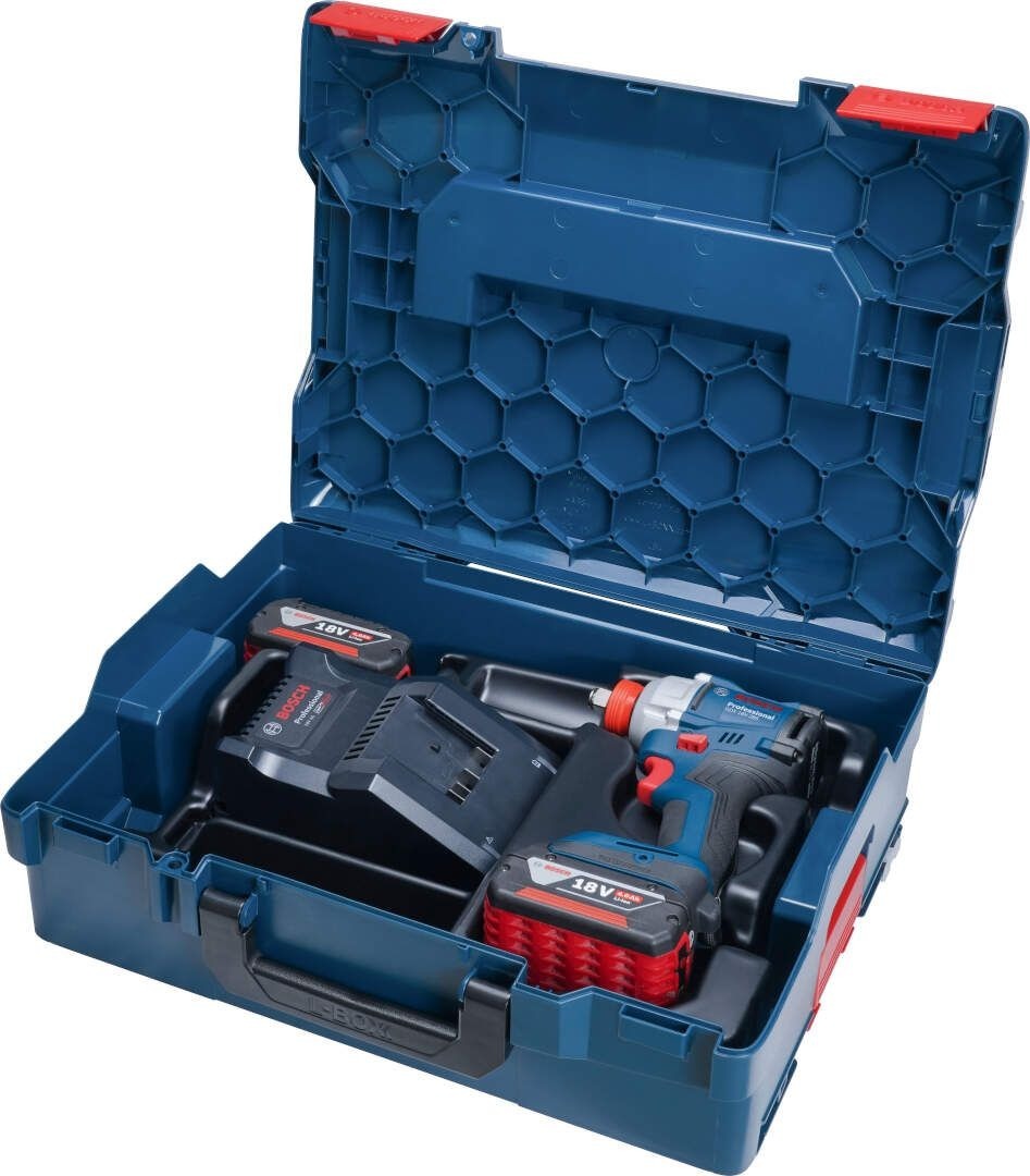 Гайковерт ударный Bosch GDX 18V-285 18В 2x4А·час (0.601.9N2.102) фото 