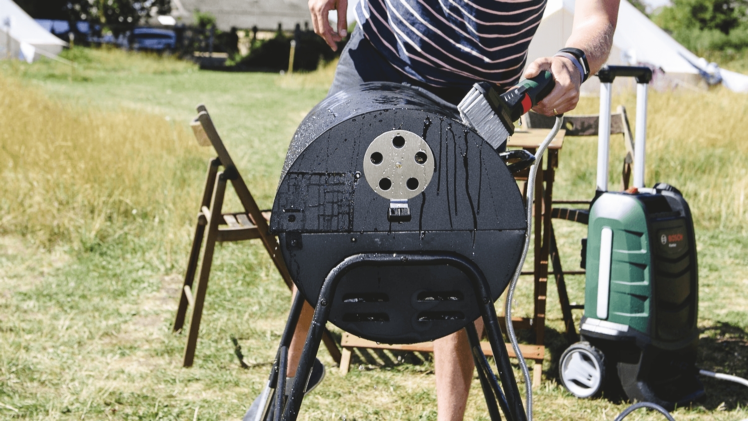 Мінімийка акумуляторна Bosch Fontus 18V 20 бар без АКБ та ЗП (0.600.8B6.102)фото9