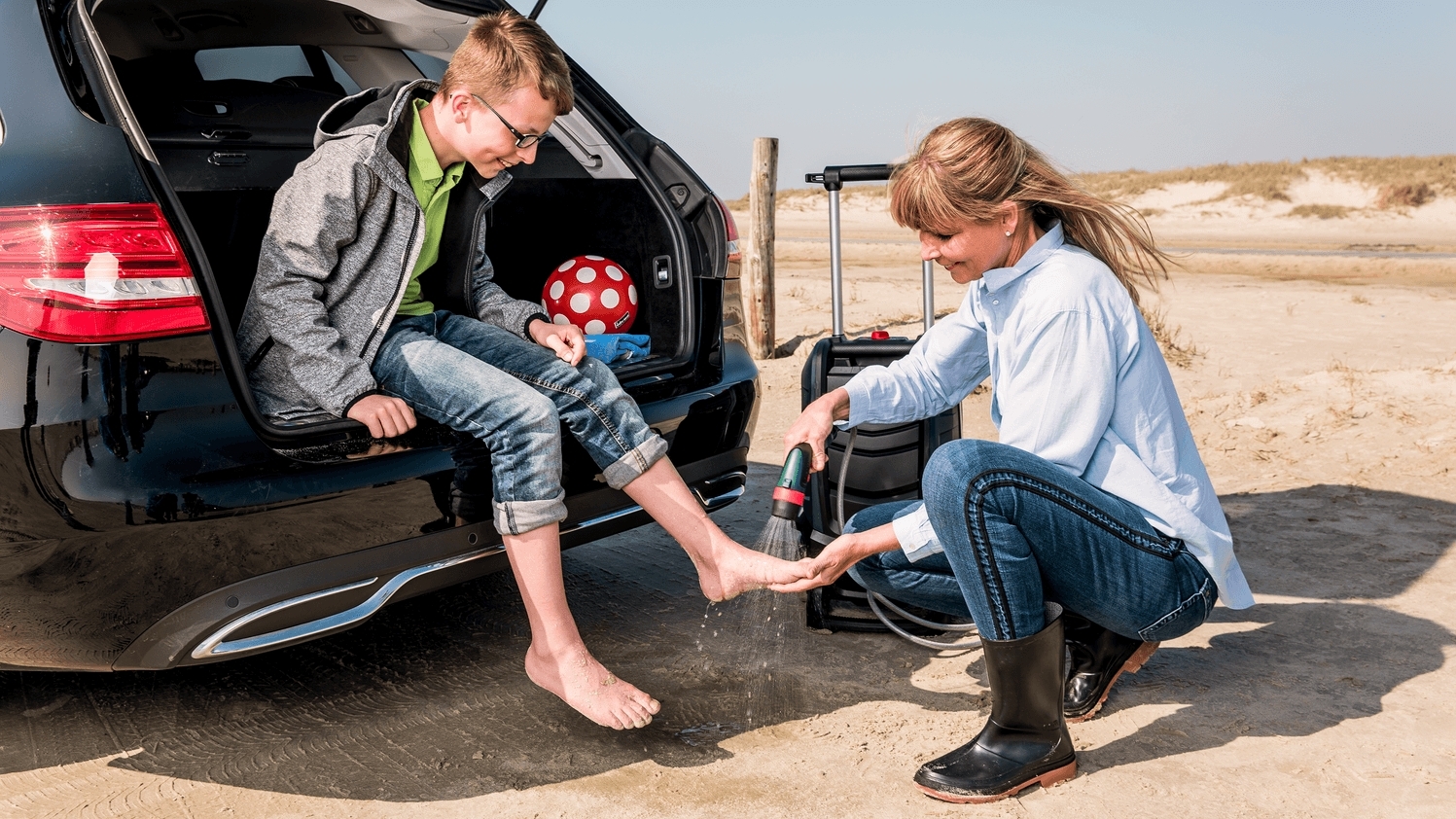 Мінімийка акумуляторна Bosch Fontus 18V 20 бар без АКБ та ЗП (0.600.8B6.102)фото