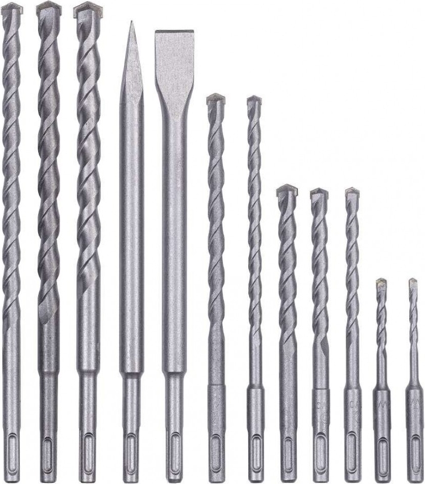 Набір бурів та зубил Einhell KWB SDS+, 12шт (240295)фото2