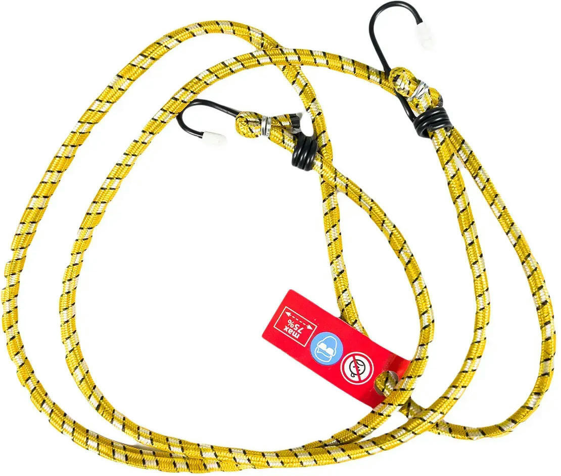 Ремни для закрепления багажа Poputchik Elastic Strap 150см*8мм 2шт (18226-IS) фото 3