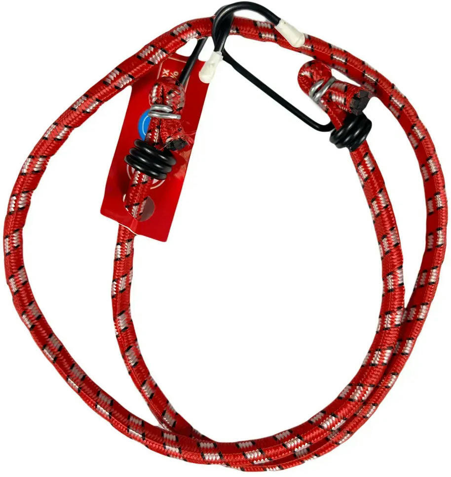 Ремни для закрепления багажа Poputchik Elastic Strap 80см*8мм 2шт (18224-IS) фото 3