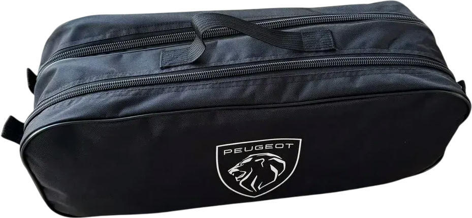 Сумка-органайзер Poputchik у багажник Peugeot 50х18х18см чорна (03-148-2Д)фото2