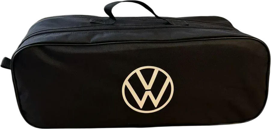 Сумка-органайзер Poputchik в багажник Volkswagen 50х18х18см черная (03-064-2Д) фото