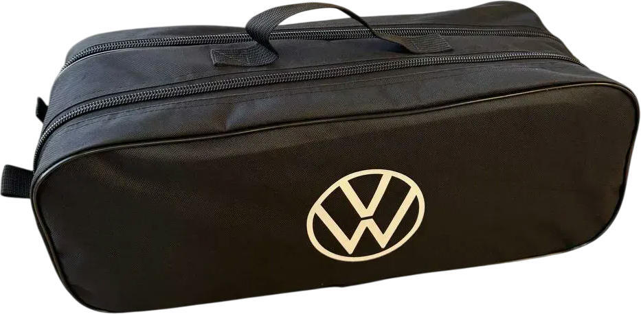 Сумка-органайзер Poputchik в багажник Volkswagen 50х18х18см черная (03-064-2Д) фото 3