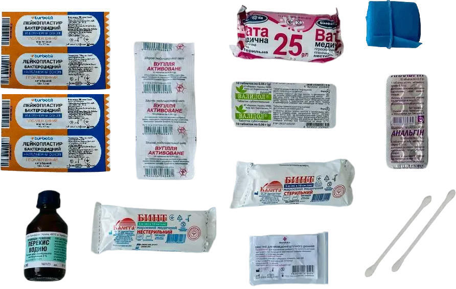 Аптечка медицинская Poputchik универсальная согласно ТУ (02-022-М) фото