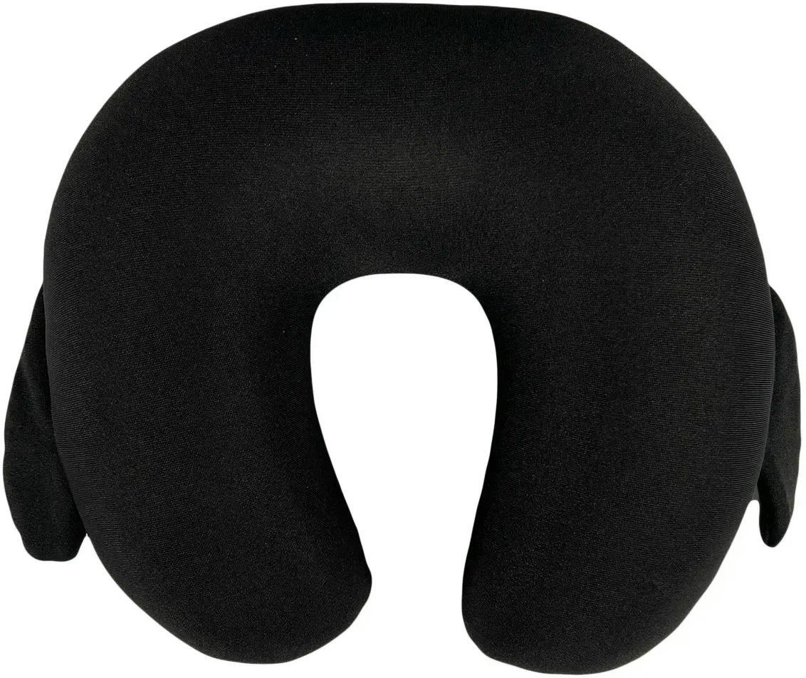 Подушка-подголовник для путешествий Bottari Martin Brown 24х24см детская черная (79001B-IS) фото 2