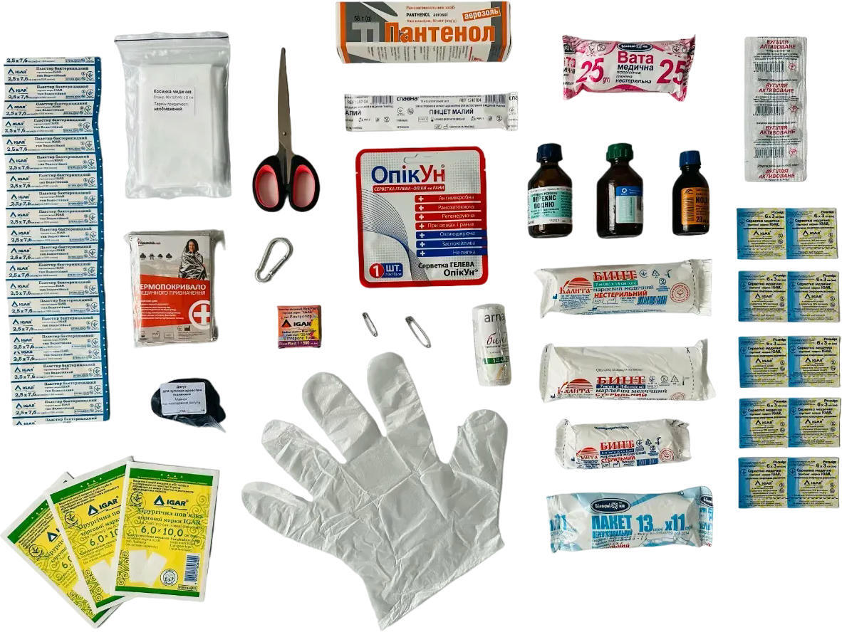 Аптечка похідна Poputchik згідно ТУ (02-039-М)фото