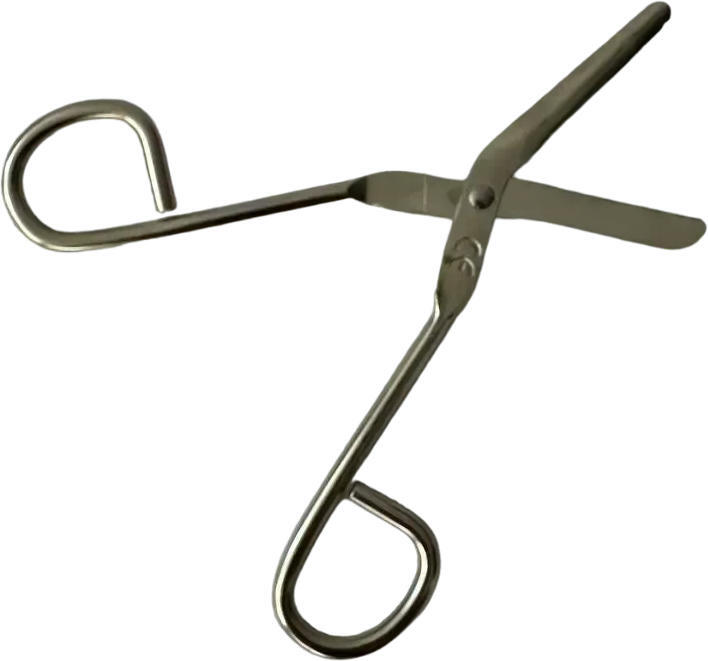 Ножиці медичні Poputchik для розрізання пов'язок 15см (51-071-IS)фото2