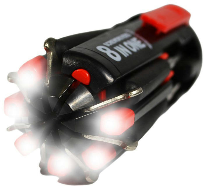 Мультитул Bottari Rocky з ліхтариком 8-в-1 (24032-IS)фото