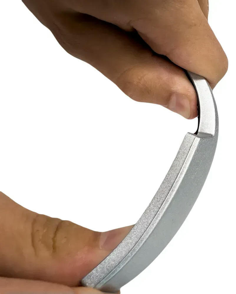 Защитные накладки Poputchik Stylex Cromo для автомобильной двери хром 4шт (18135-IS) фото