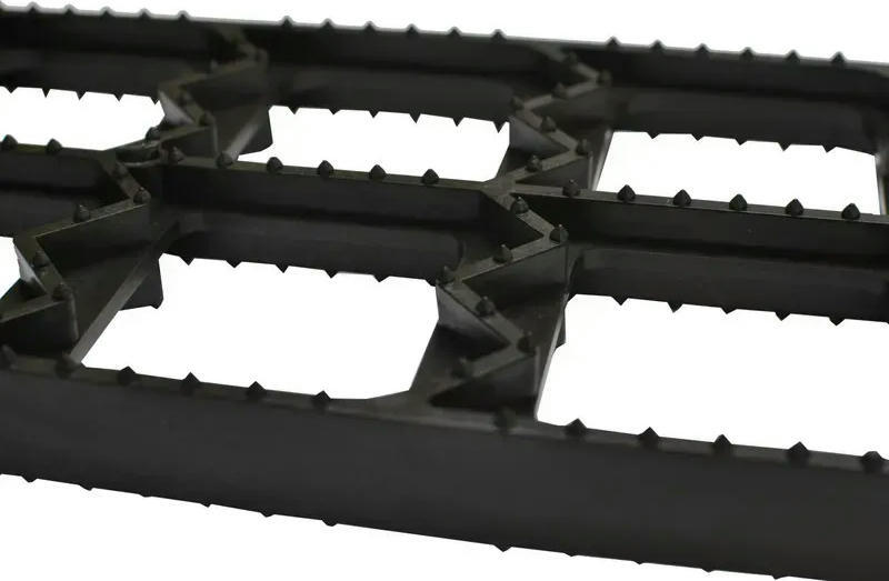 Трап противобуксовочный Poputchik 50х17х2,5см 1шт черный (22-018-IS) фото 3