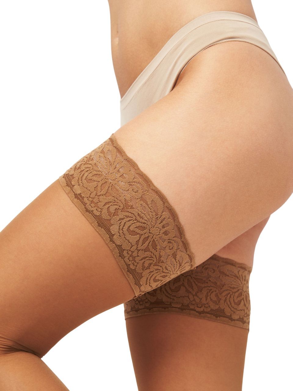 Панчохи жіночі Siela Stay Up 40 Den 3/4 р бежевіфото4