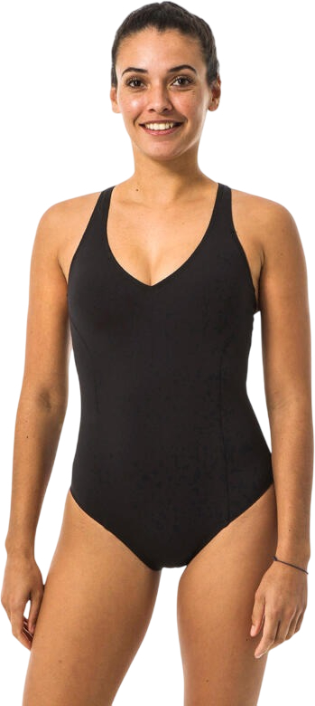 Купальник цільний Nabaiji Pearl 8555131 38 чорнийфото2