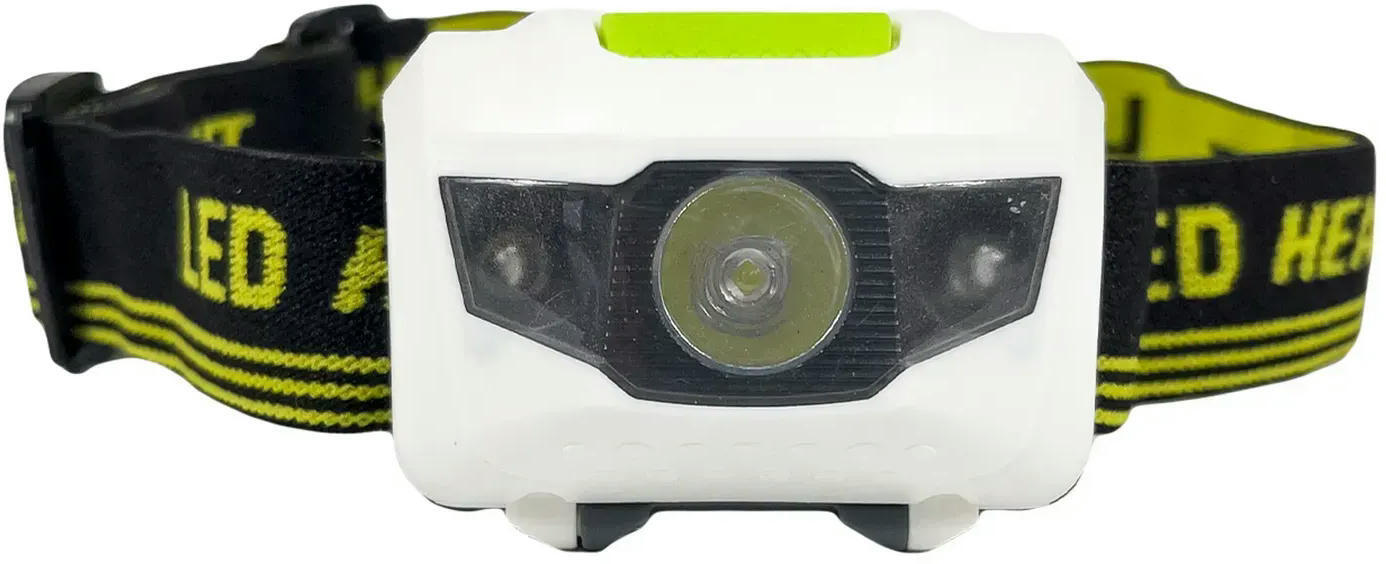 Фонарь налобный Good Bike 3 LED светодиодный на батарейках (92307-IS) фото 2