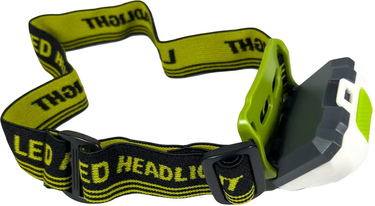 Фонарь налобный Good Bike 3 LED светодиодный на батарейках (92307-IS) фото 3