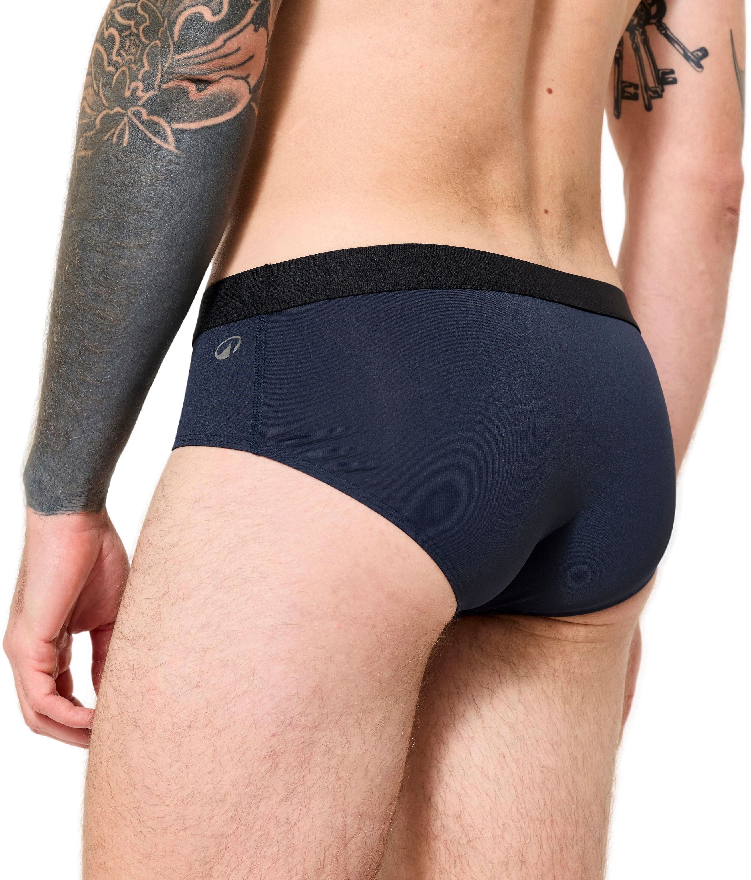 Труси чоловічі для бігу Kalenji 8759998 S темно-синіфото2