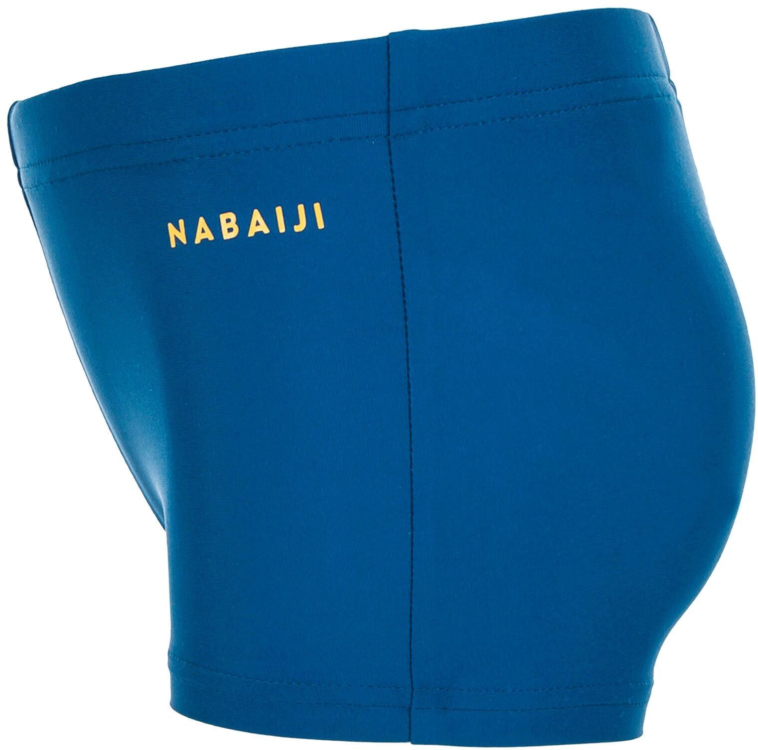 Плавки-боксери для хлопчиків для плавання Nabaiji 8575097 1 рік (73-75 см) синіфото3