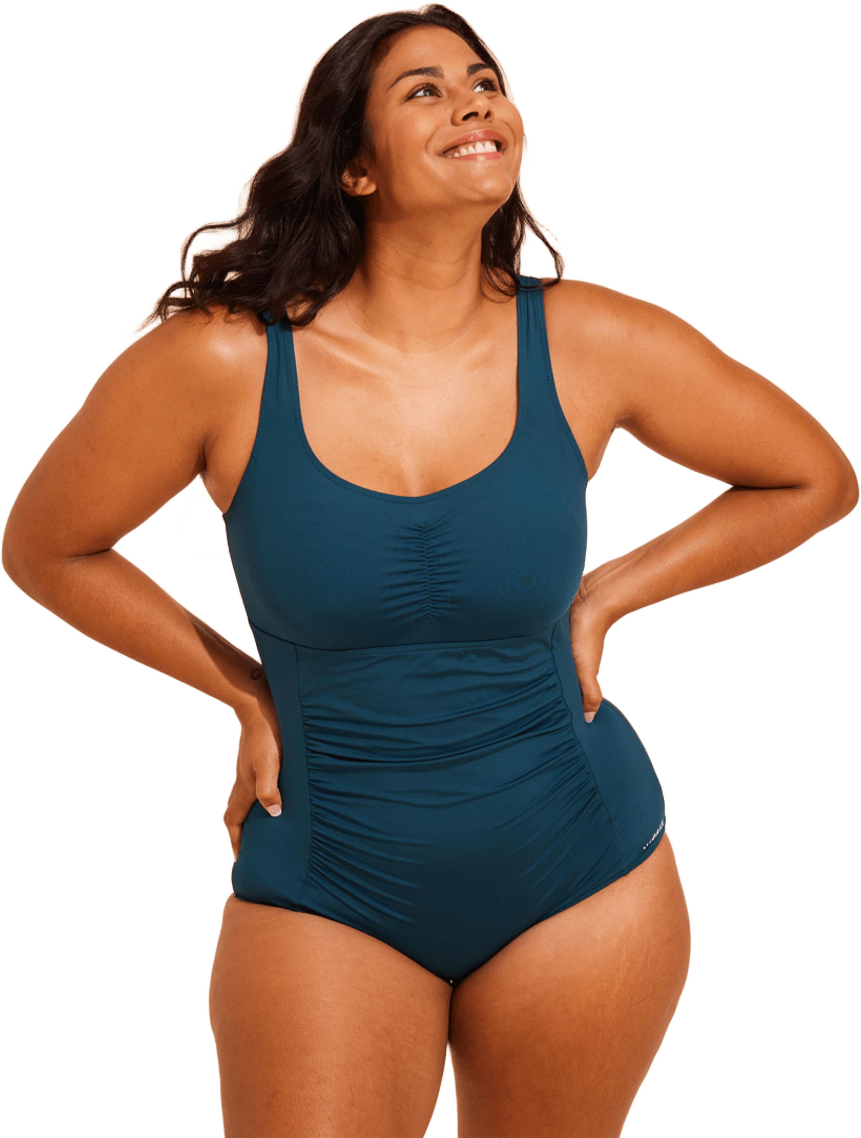 Суцільний купальник Nabaiji Mary 8577802 40 темно-синійфото3