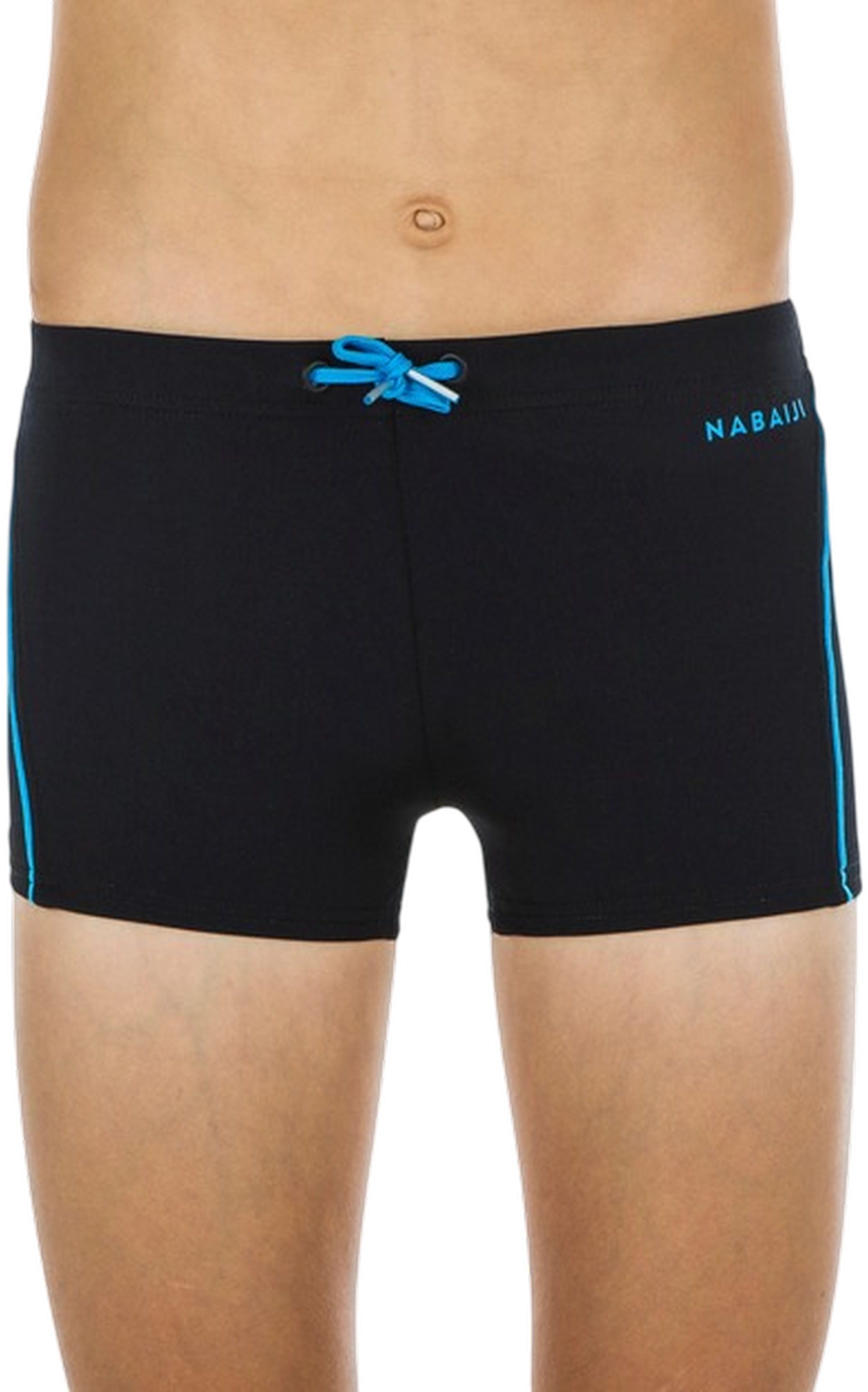 Плавки-боксери для хлопчиків Nabaiji 100 Plus 8578825 5-6 р. (113-122 см) чорніфото3