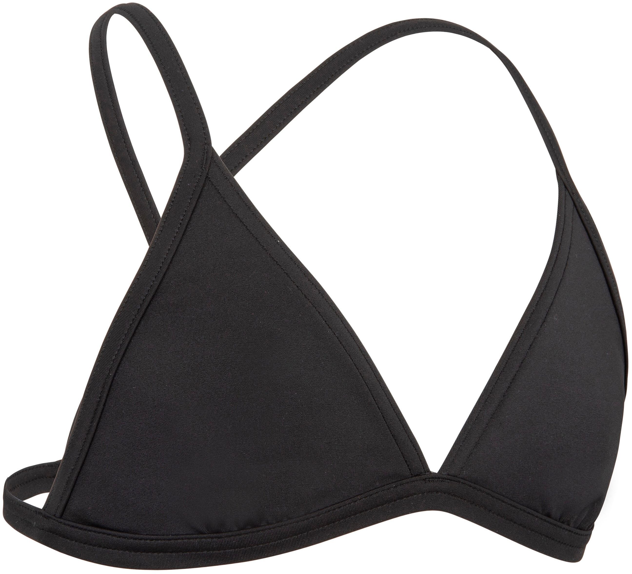 Купальник раздельный для девочек Olaian Tamara 100 8597108 7-8 р (123-131 см) черный фото 