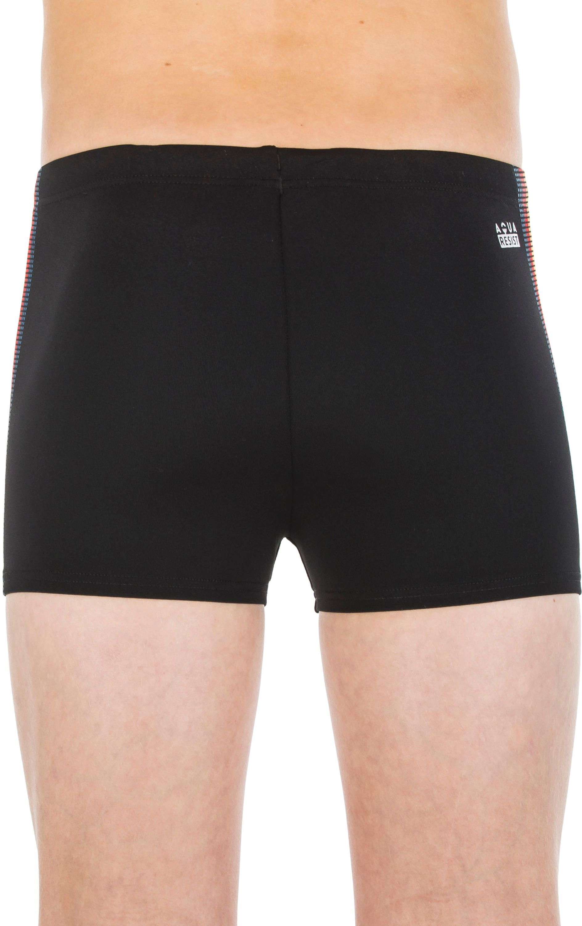 Плавки-боксеры для мальчиков Nabaiji Fitib 8601722 5-6 р (113-122 см) черные фото 2