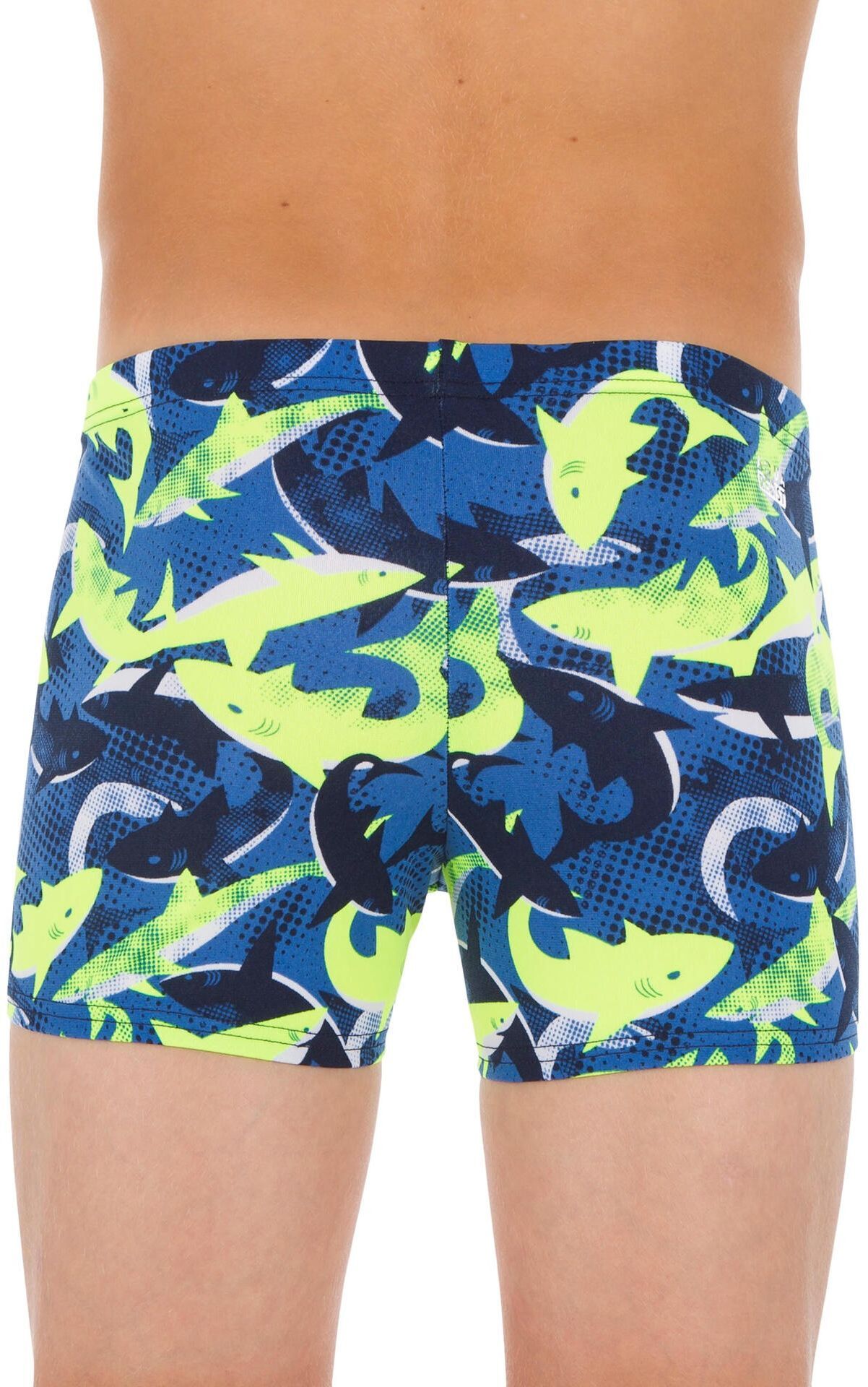 Плавки-боксеры для мальчиков Nabaiji Fitib 8601723 5-6 р (113-123 см) принт фото 2