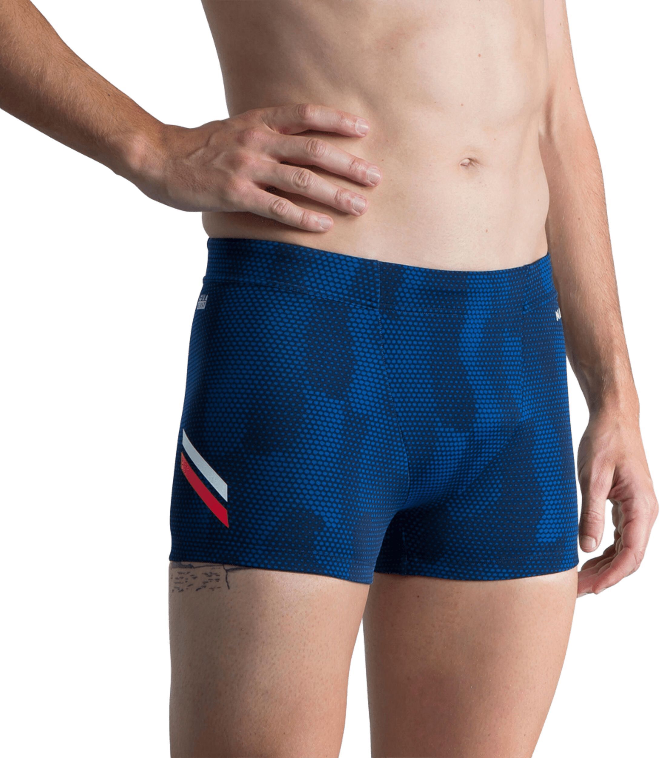 Плавки-боксеры Nabaiji 500 Fiti All Harm 8732165 40 синие фото 3