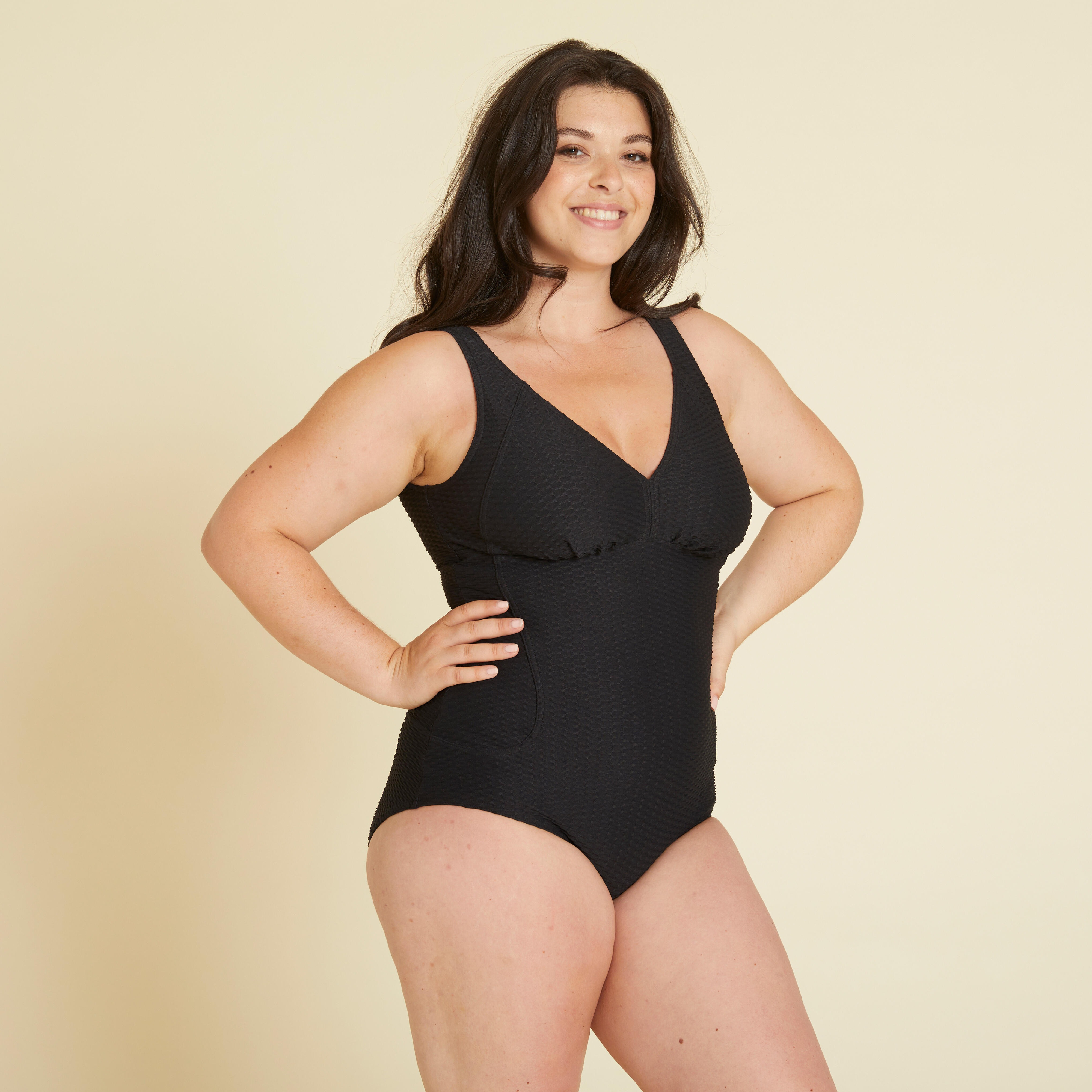 Суцільний купальник Nabaiji Kaipearl 8527291 40 чорнийфото7