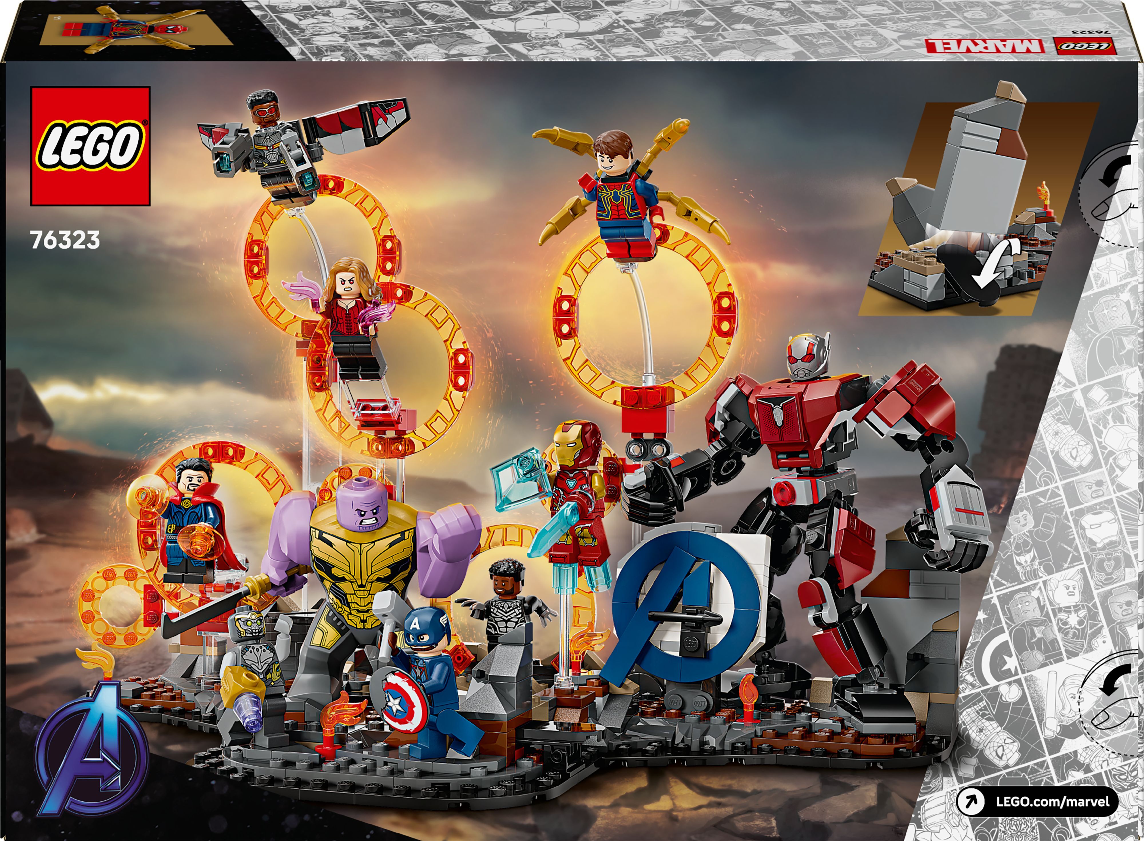 LEGO 76323 Super Heroes Мстители: Решающий бой фото 8