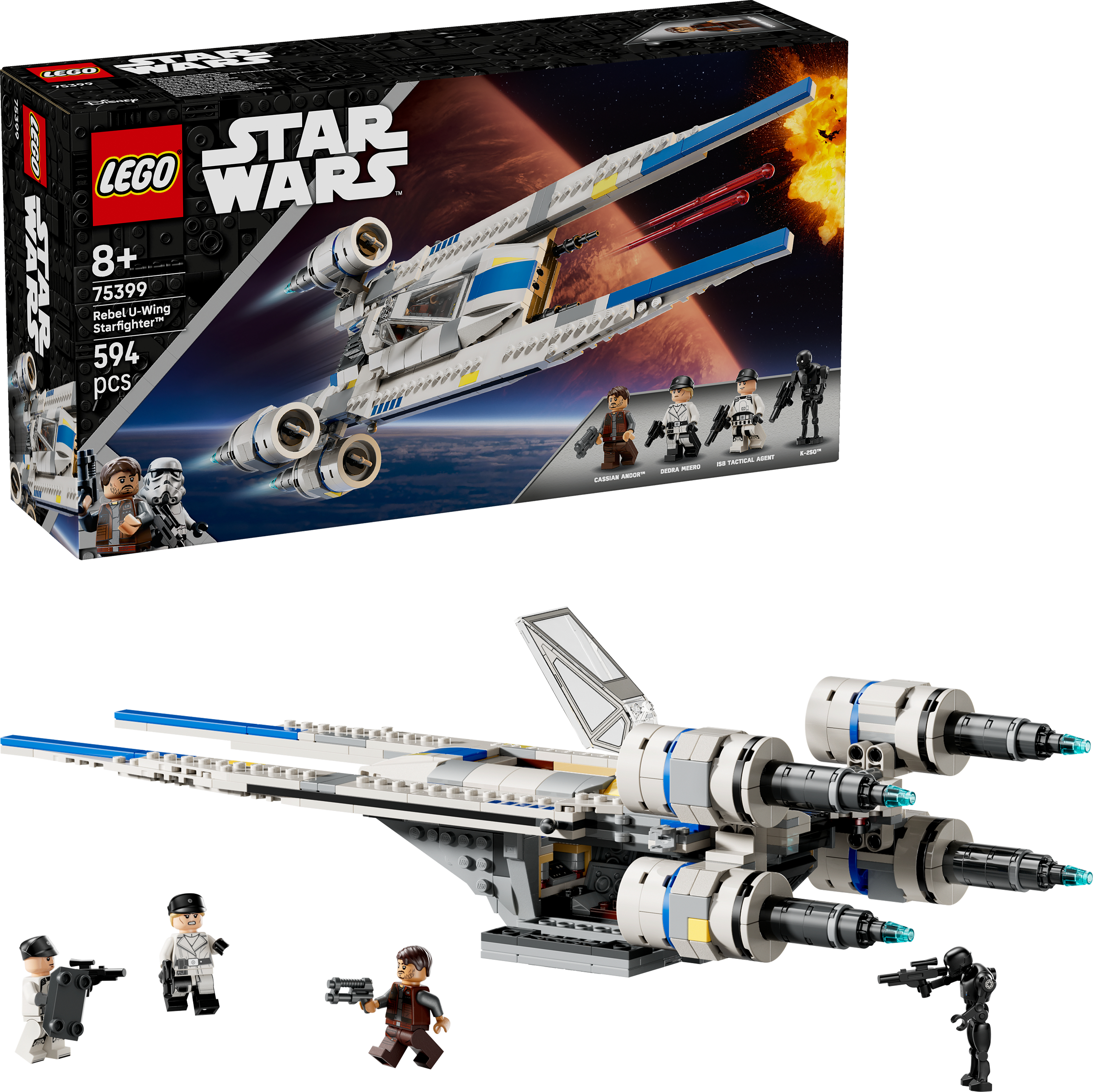 LEGO 75399 Повстанческий истребитель U-Wing фото 6