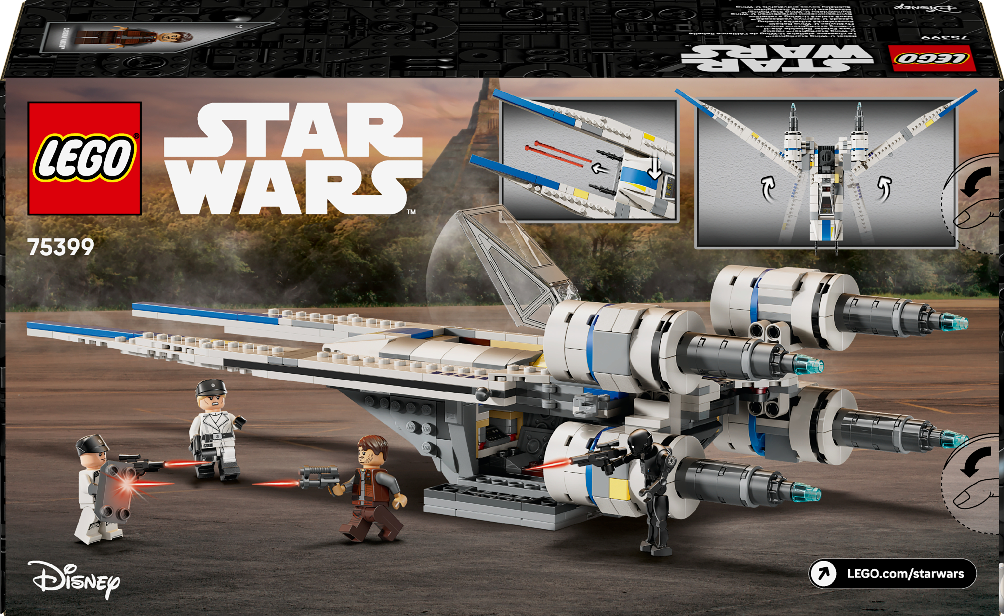 LEGO 75399 Повстанческий истребитель U-Wing фото 10
