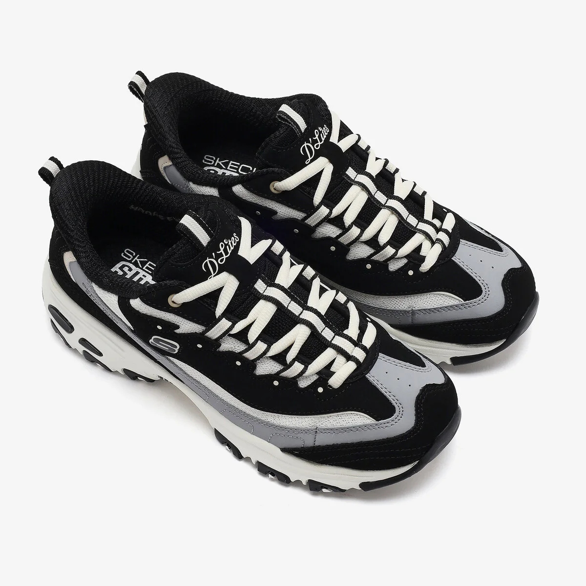 Кроссовки женские Skechers D'lites 150537 BKNT 37 (7 US) черные фото 6