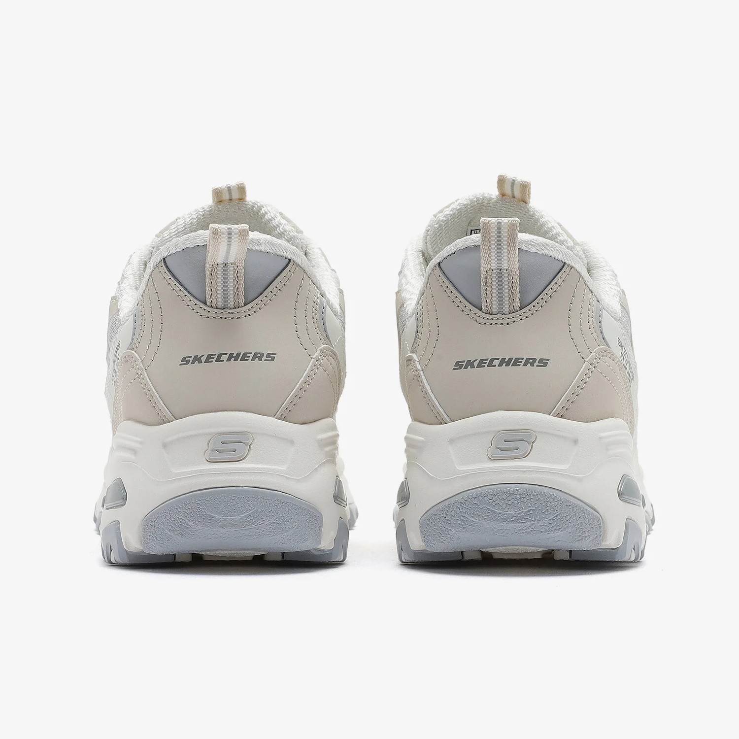 Кроссовки женские Skechers D'lites 150537 NTGY 39 (9 US) бежевые фото 